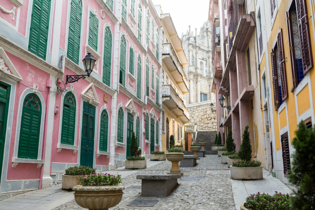 Macau old town