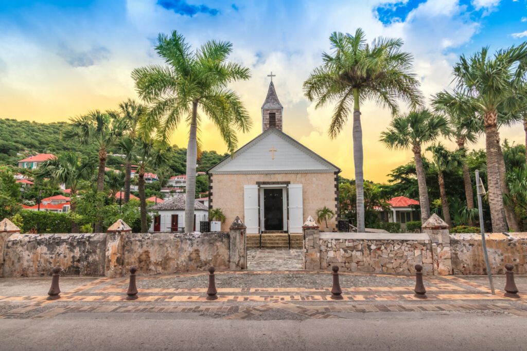 Anglican church in Gustavia, Saint Barthelemy